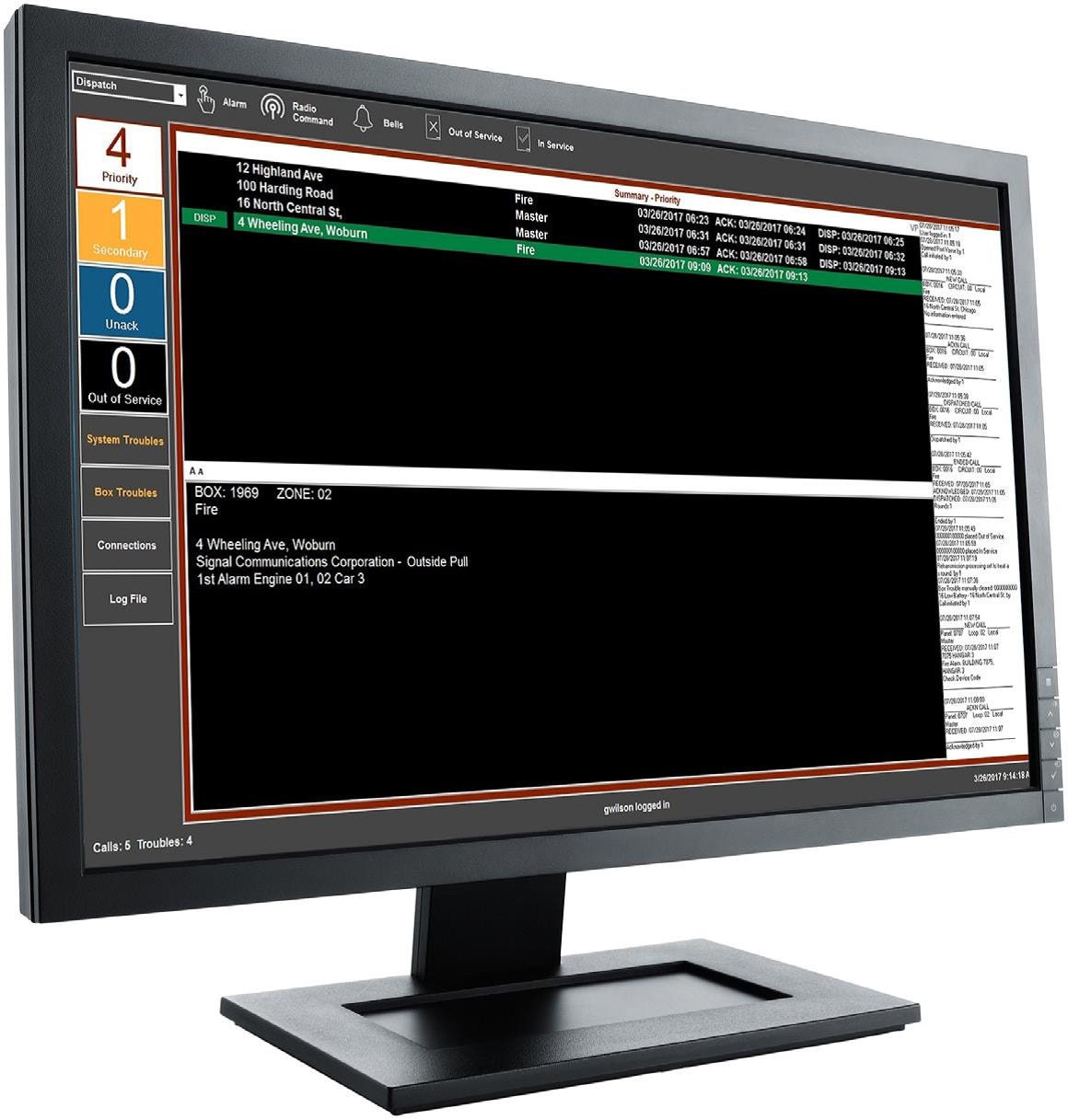 SigCom TRX50 mass notification and reporting system